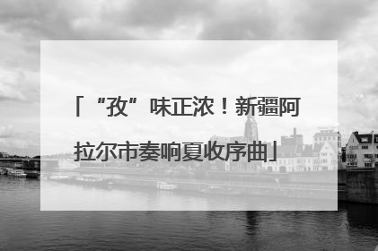 “孜”味正浓！新疆阿拉尔市奏响夏收序曲