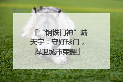 “钢铁门神”陆天宇：守好球门，捍卫城市荣耀