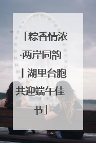 粽香情浓·两岸同韵丨湖里台胞共迎端午佳节