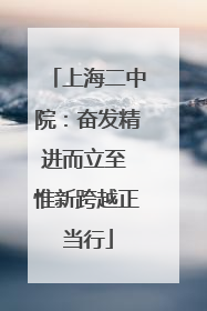 上海二中院：奋发精进而立至 惟新跨越正当行
