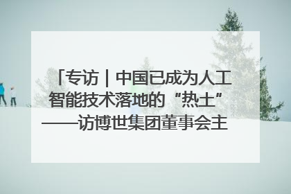专访｜中国已成为人工智能技术落地的“热土”——访博世集团董事会主席斯特凡·哈通