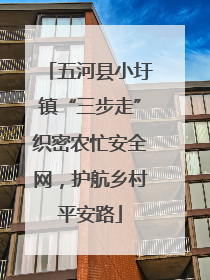 五河县小圩镇“三步走”织密农忙安全网，护航乡村平安路