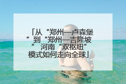从“郑州—卢森堡”到“郑州—吉隆坡” 河南“双枢纽”模式如何走向全球