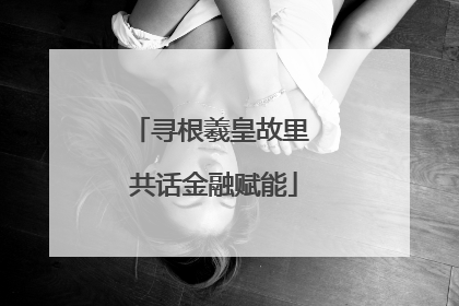 寻根羲皇故里 共话金融赋能