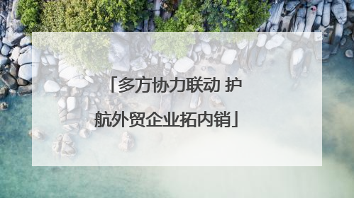 多方协力联动 护航外贸企业拓内销