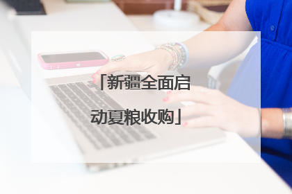 新疆全面启动夏粮收购