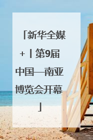 新华全媒+丨第9届中国—南亚博览会开幕