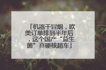 机器干冒烟，欧美订单排到半年后，这个国产“益生菌”真硬核超车