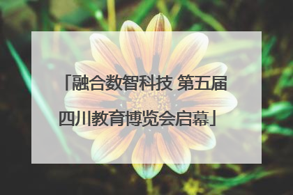 融合数智科技 第五届四川教育博览会启幕