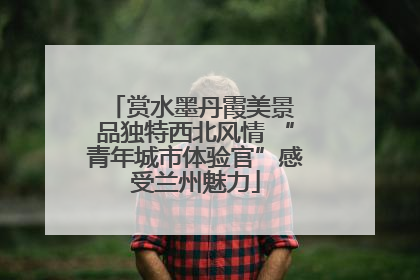 赏水墨丹霞美景 品独特西北风情 “青年城市体验官”感受兰州魅力