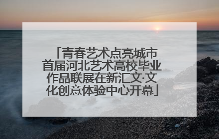 青春艺术点亮城市 首届河北艺术高校毕业作品联展在新汇文·文化创意体验中心开幕