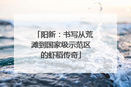 阳新：书写从荒滩到国家级示范区的虾稻传奇